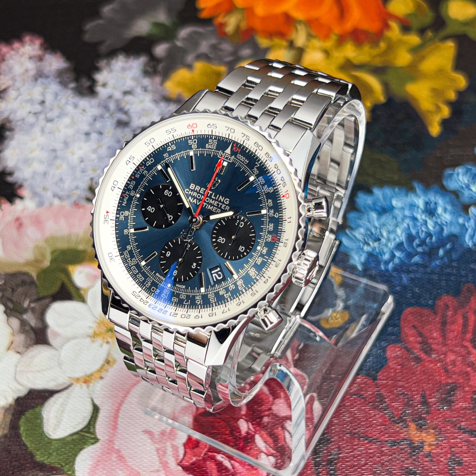 Breitling Navitimer B01 Chronograph 43mm “Batman” AB0121211C1A1
