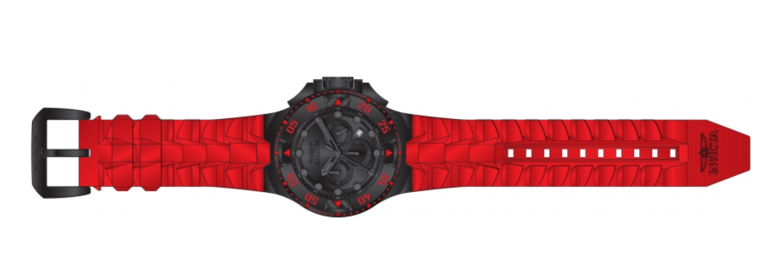 Invicta Excursion Kodar Men’s 50mm Deep Red Black Chronograph Watch 48540