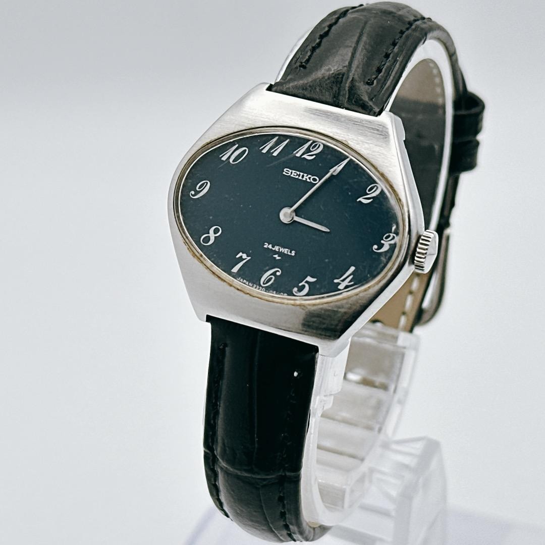 [Working/Strap Replacement] SEIKO Oval Ladies’ Watch, Manual Winding, Oval