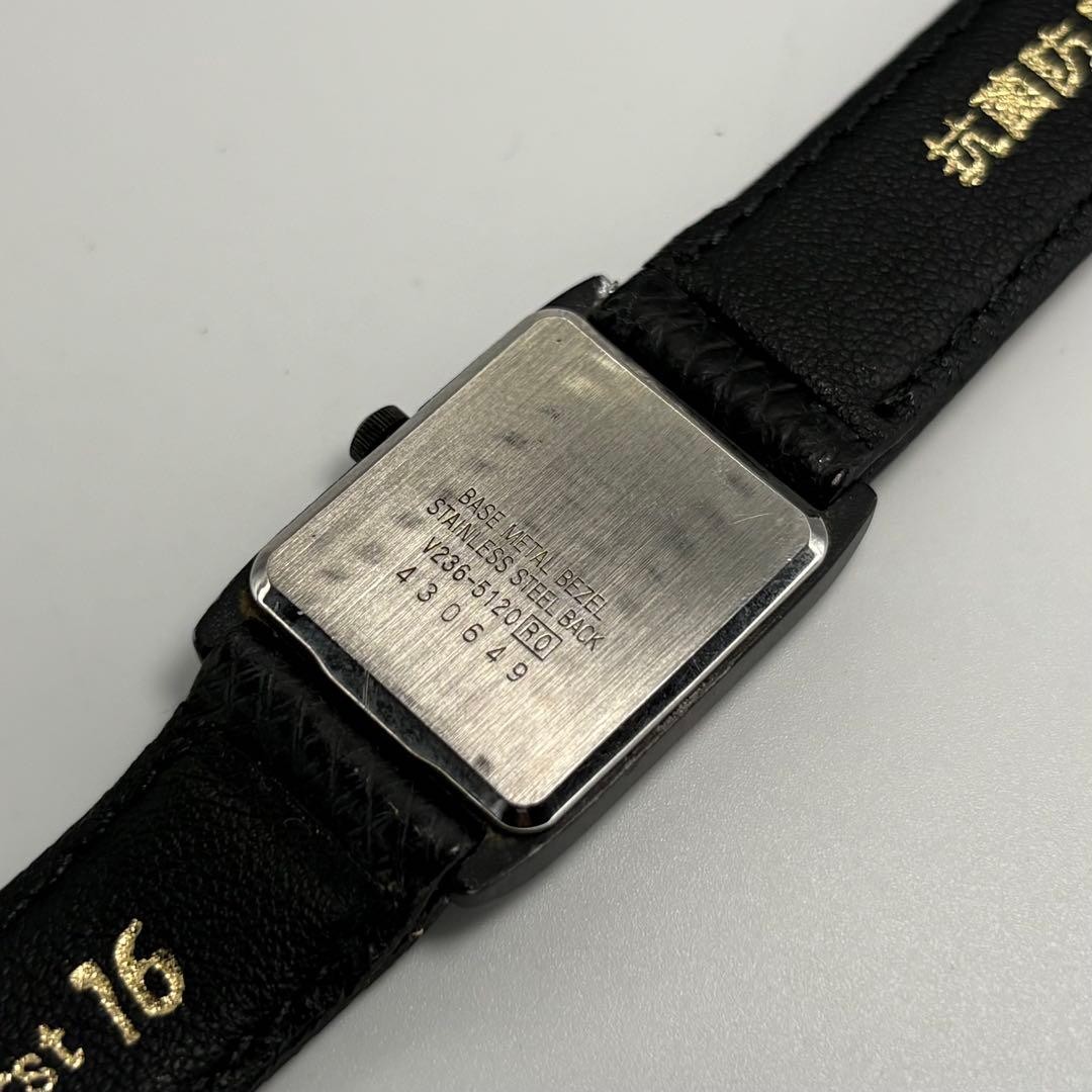 SEIKO Alba Quartz Watch, Rectangle Case, Battery Replaced