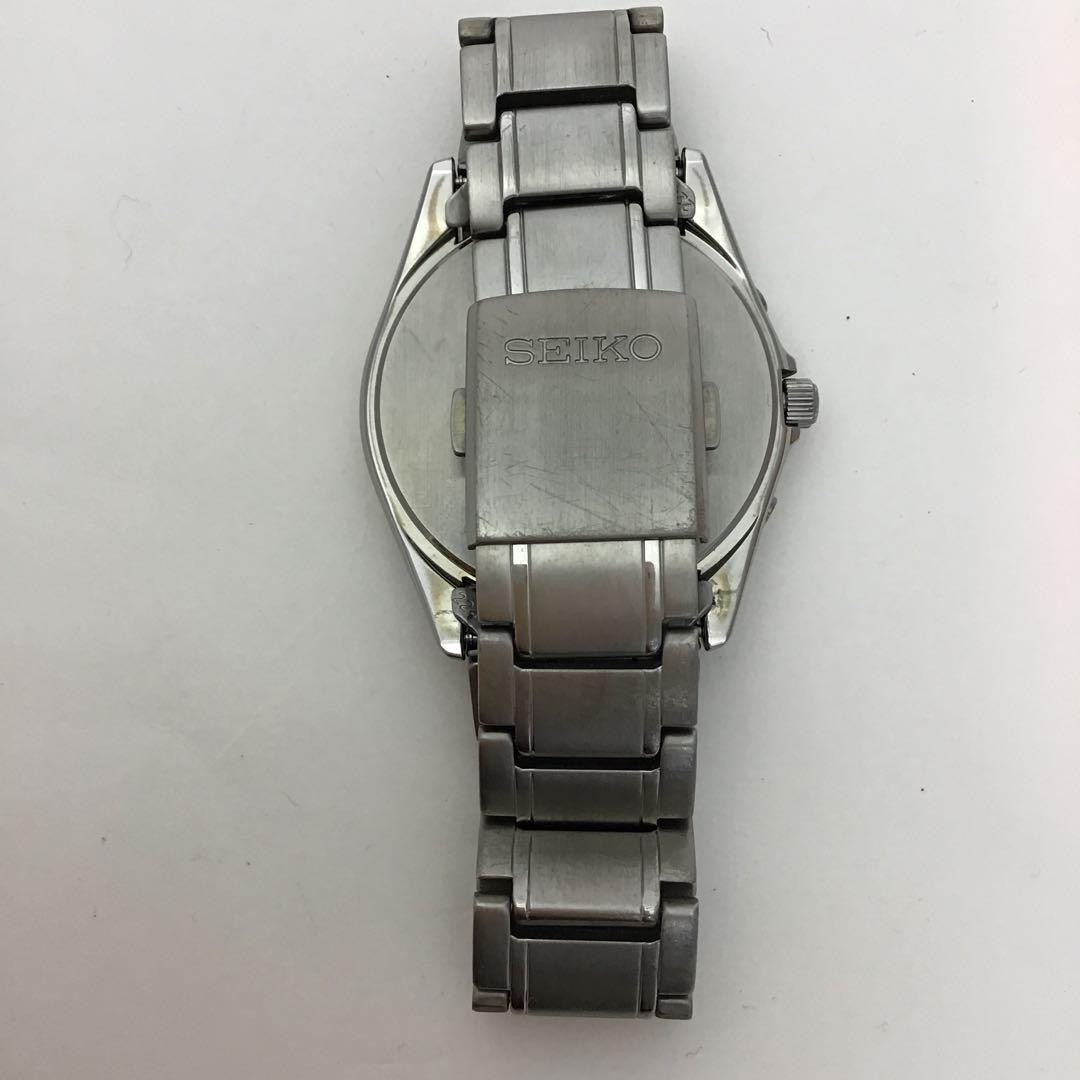 Seiko 7B52 0AK0 Solar Atomic Watch Timepiece Vintage No Box/Accessories