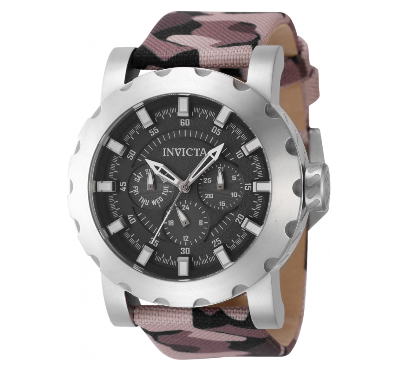 Invicta I-Force Commando Men’s 46mm Quartz Watch 47582 Khaki Camo Strap