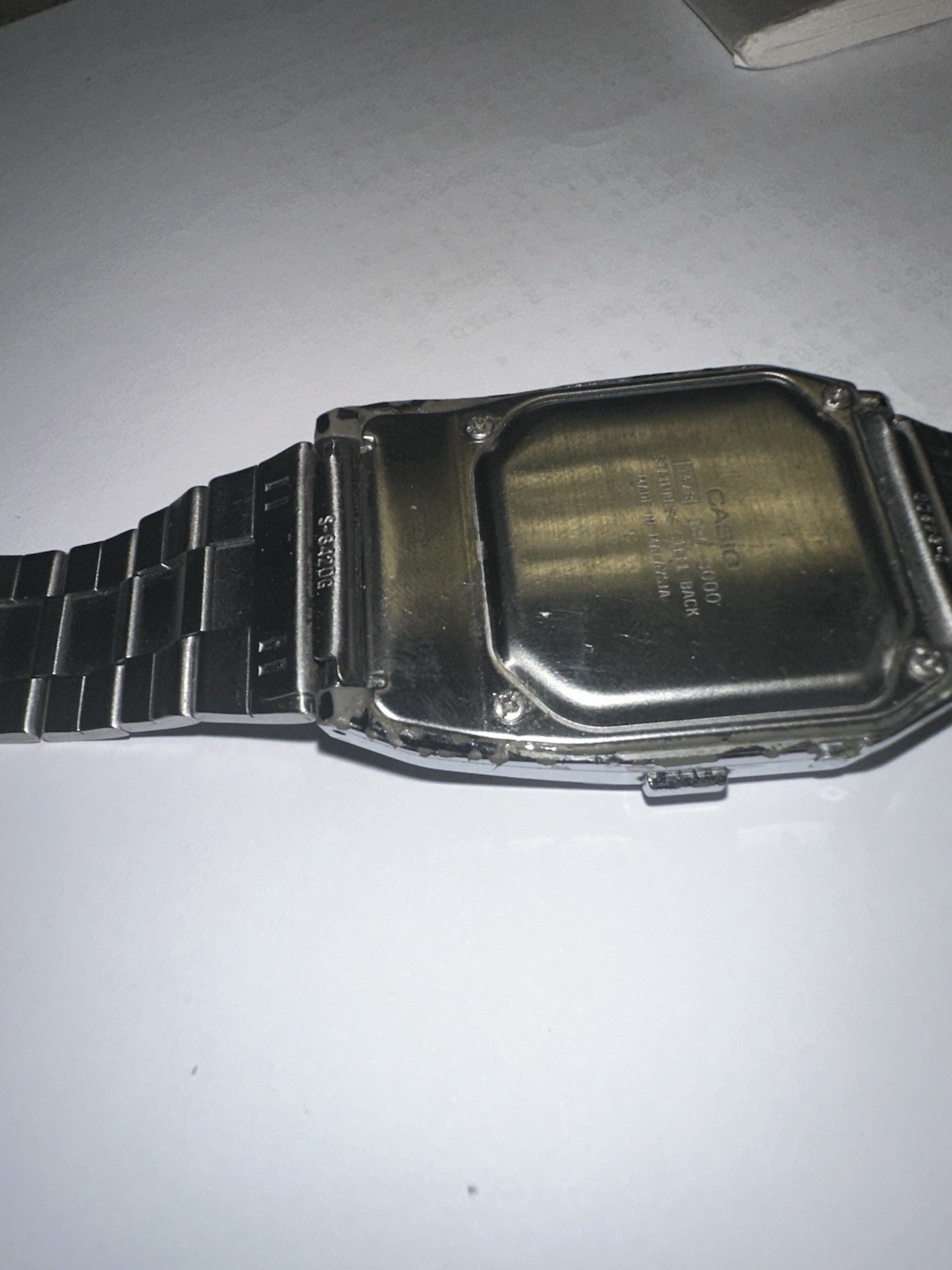 Casio Data Bank 300 Digital Calculator Watch Alarm Stopwatch Illuminator Manual