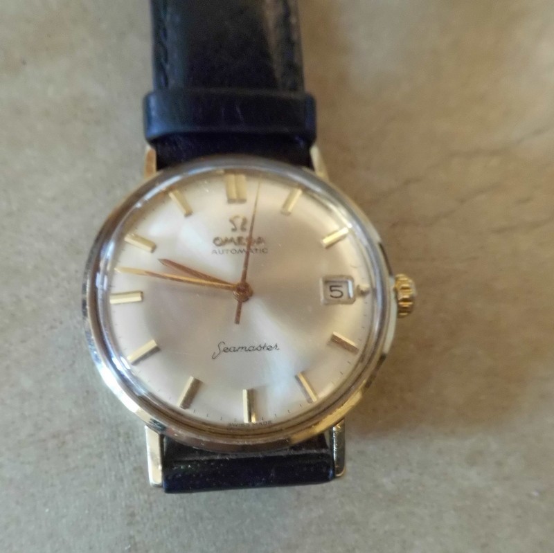1968? Seamaster Automatic Watch +Band/For Restoration, Servicing. Parts/*Read