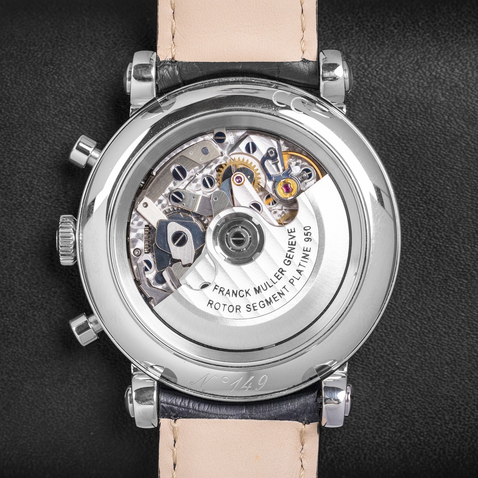 Franck Muller Round Silver Men’s Watch – 7008CC