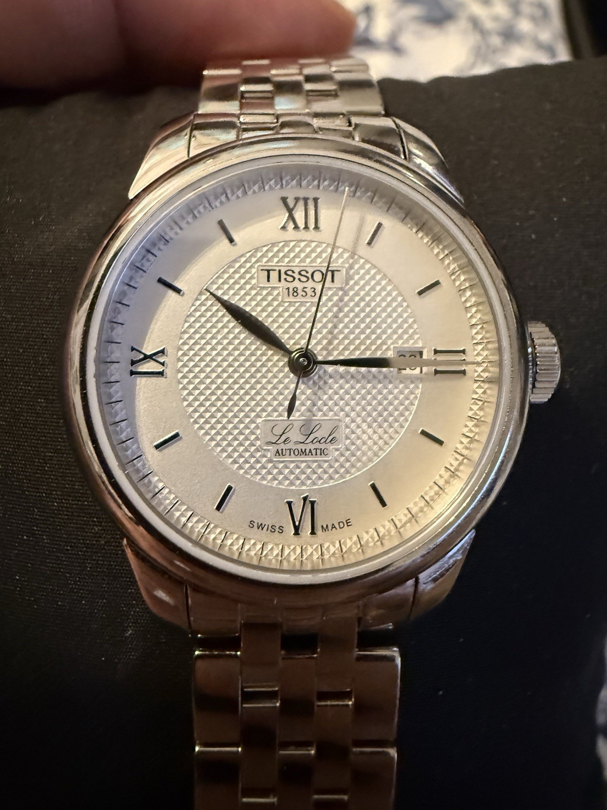 Tissot Le Locle T006207 A Automatic Ladies Watch New In Box Full Links