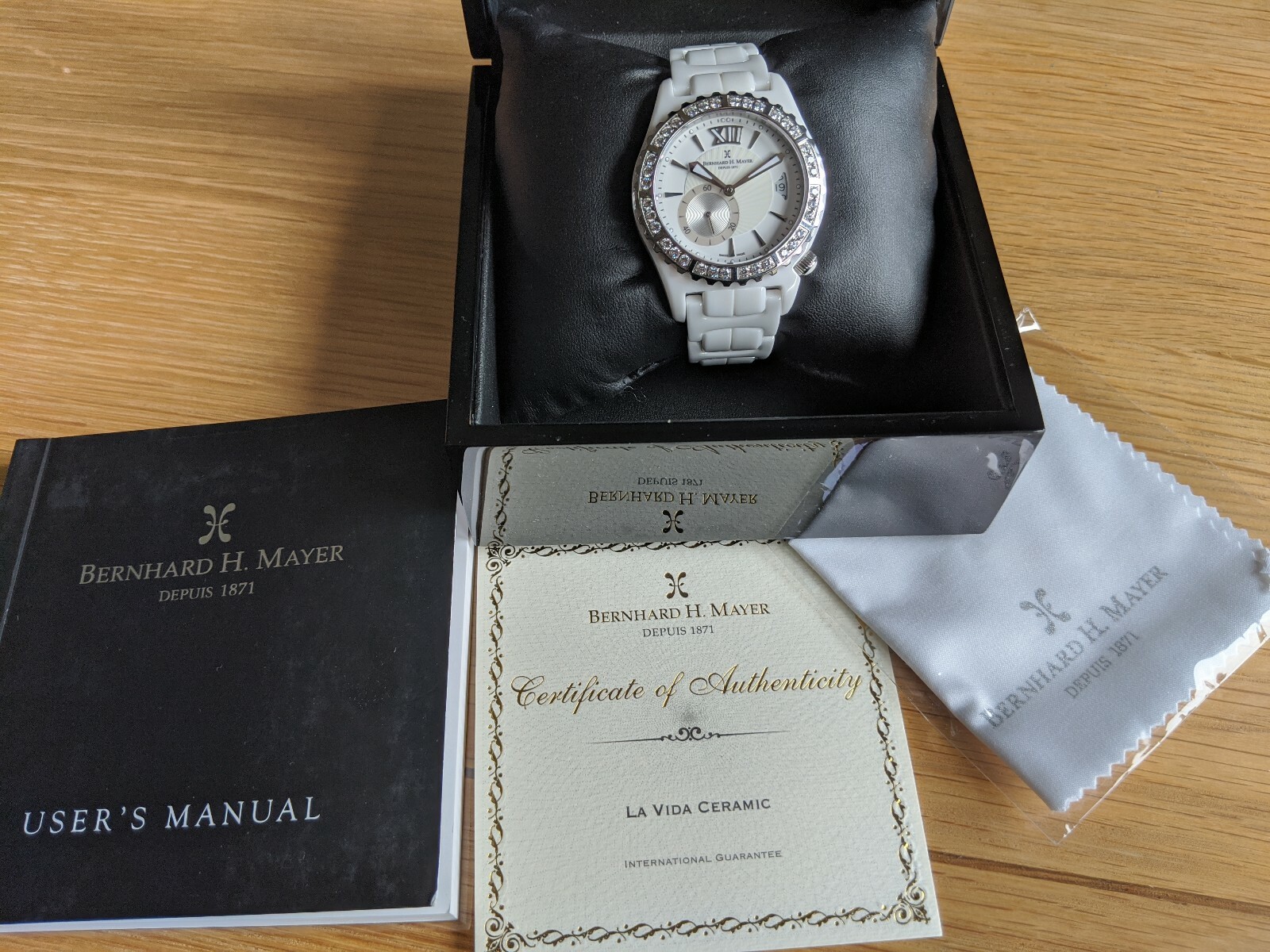 Bernhard H Mayer La Vida Ceramic Watch
