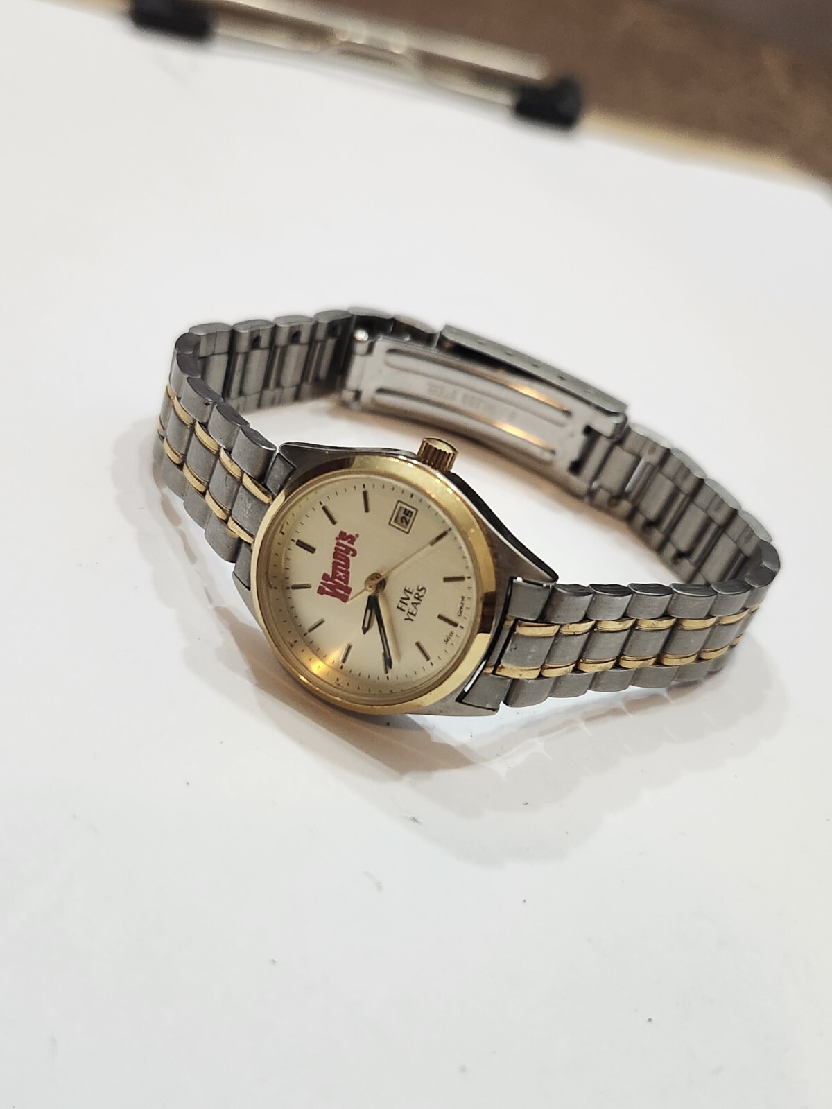 Selco Geneve “Wendy’s 5 Years” Ladies Quartz Watch / Wristwatch Working Good