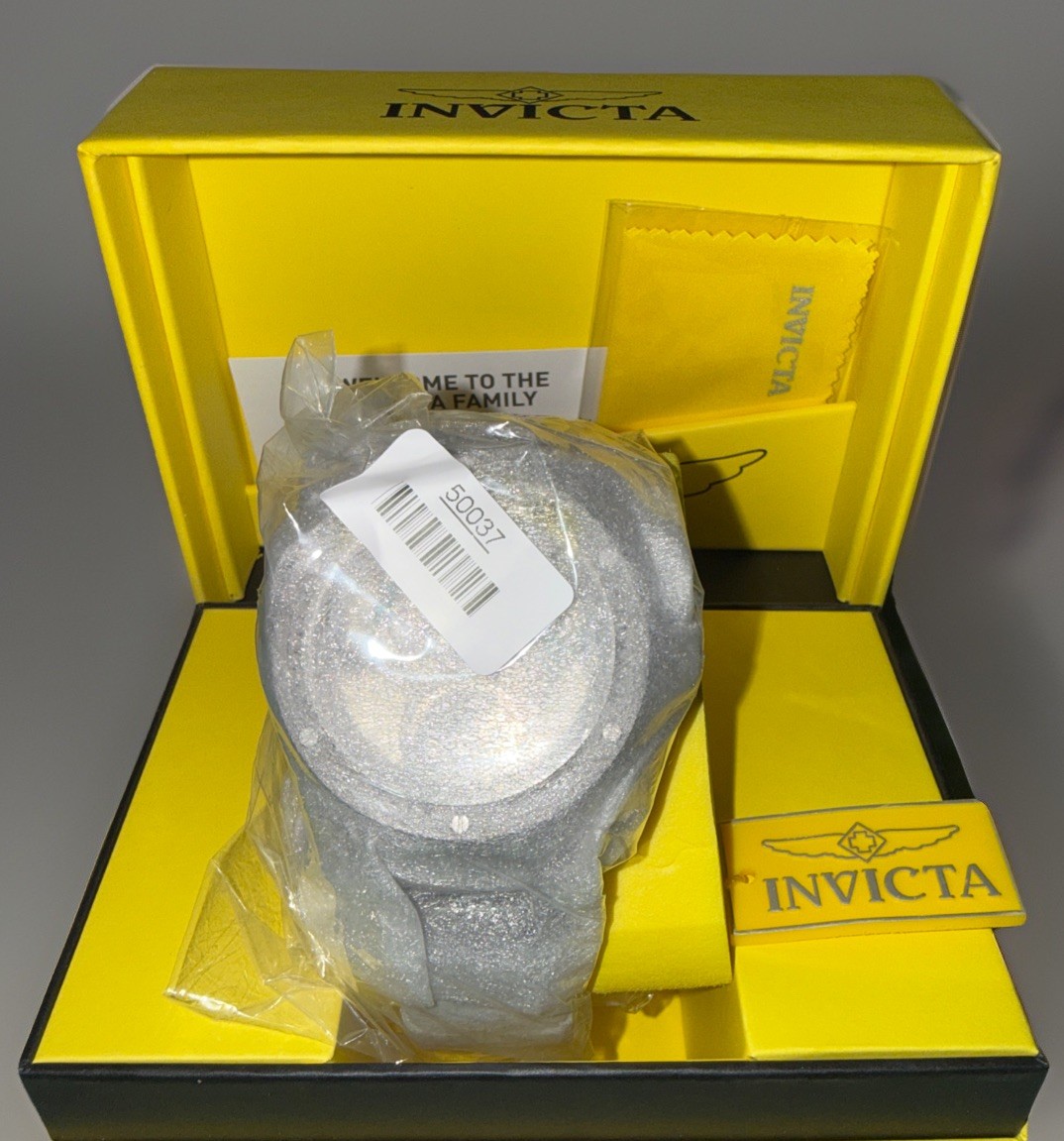 Invicta Reserve Eclipse 24 Jewel Mechanical Automatic 50mm Titanium Gunmetal