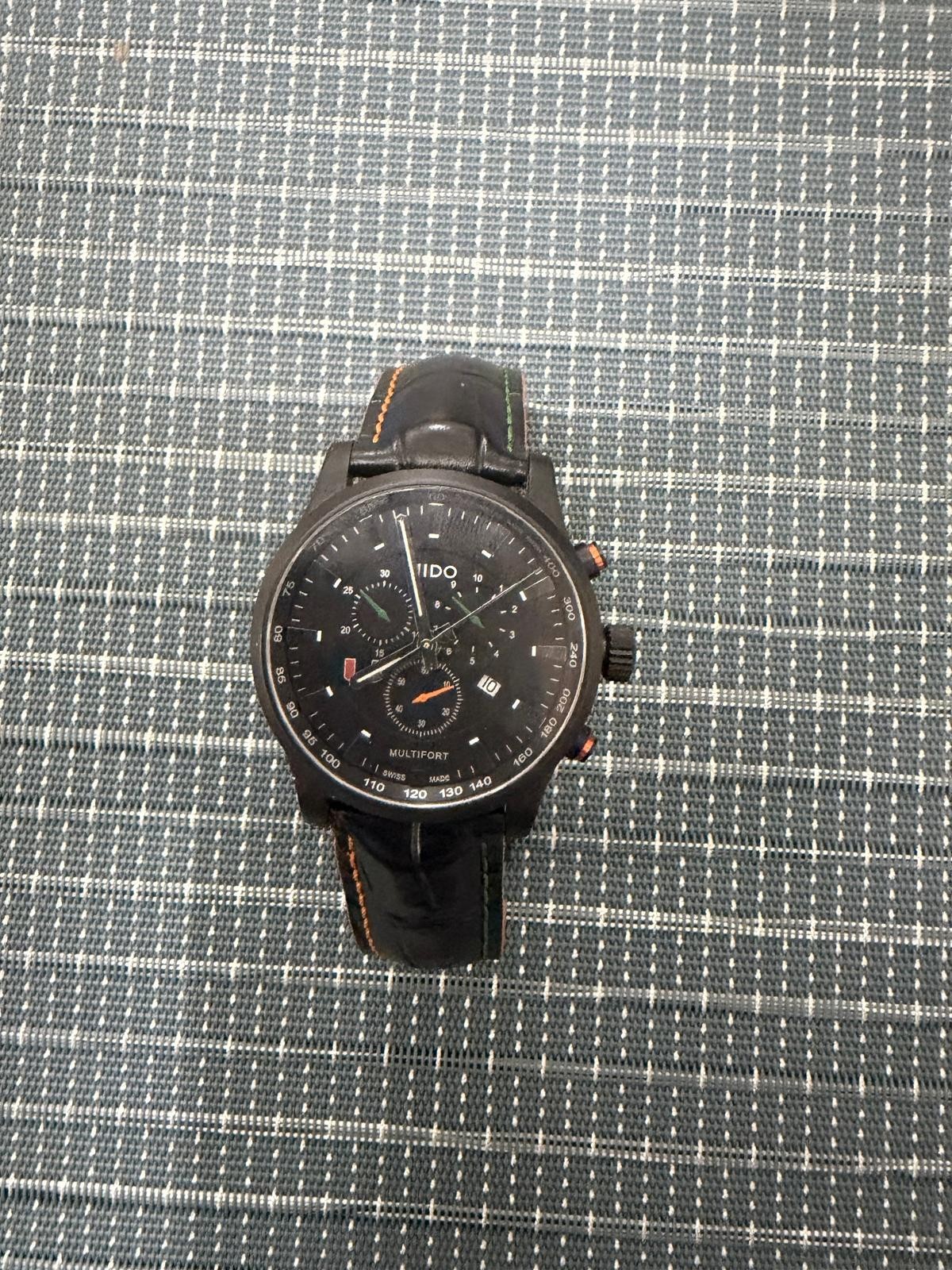MIDO, Multifort Chronograph Special Edition – Watch for Men – Black Dial