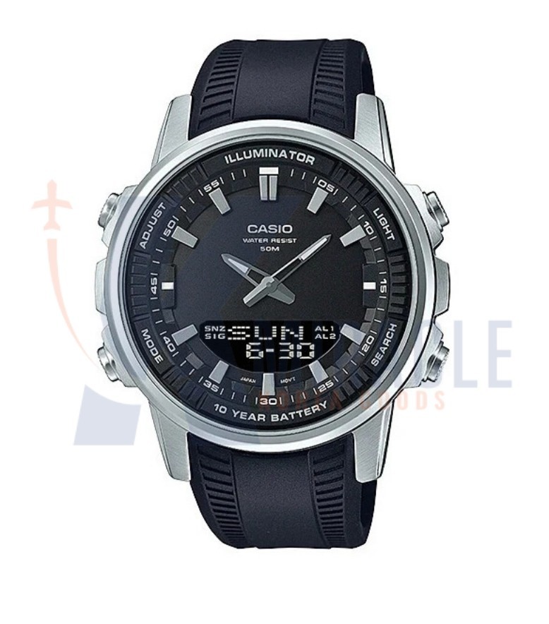 Casio AMW-880-1A Analog Digital Watch / 10-Year Battery / Genuine / Express