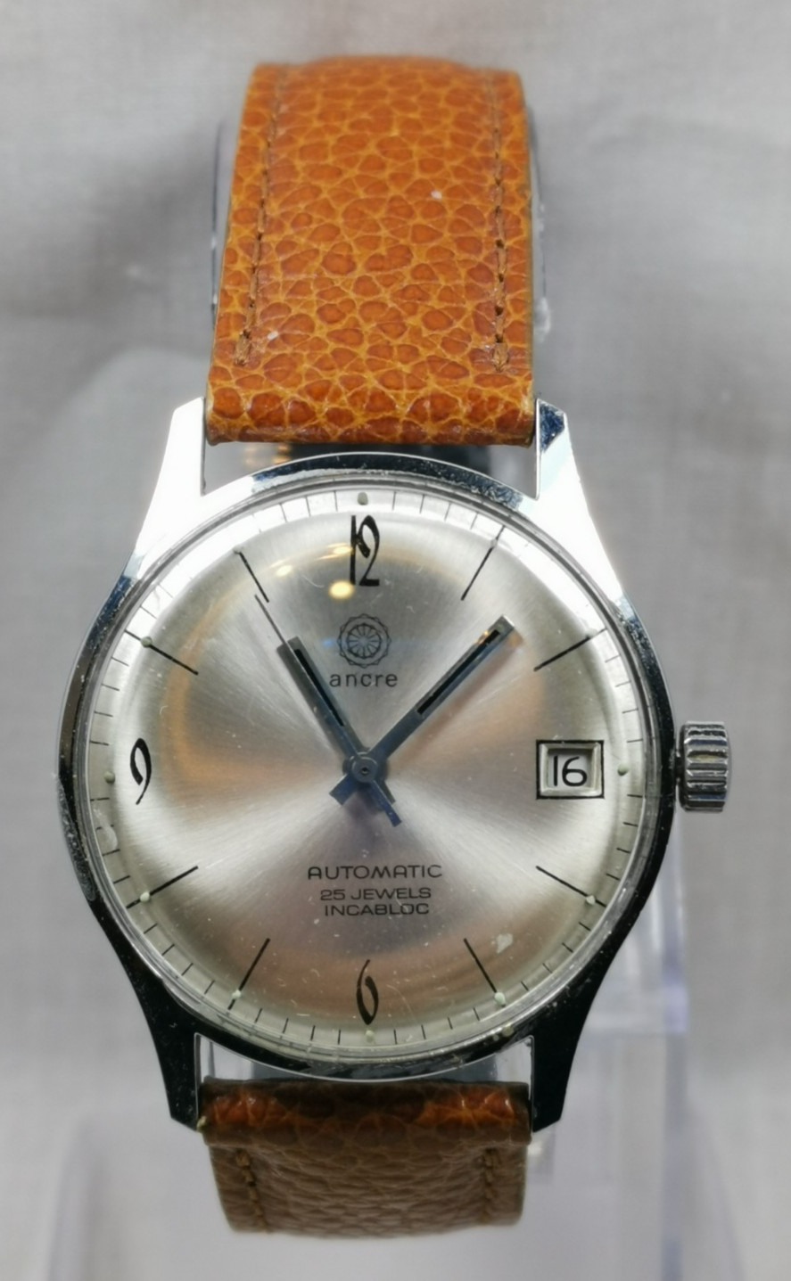 Ancre Date Automatic 25J Cal. PUW 1561 Germany Gents Wristwatch