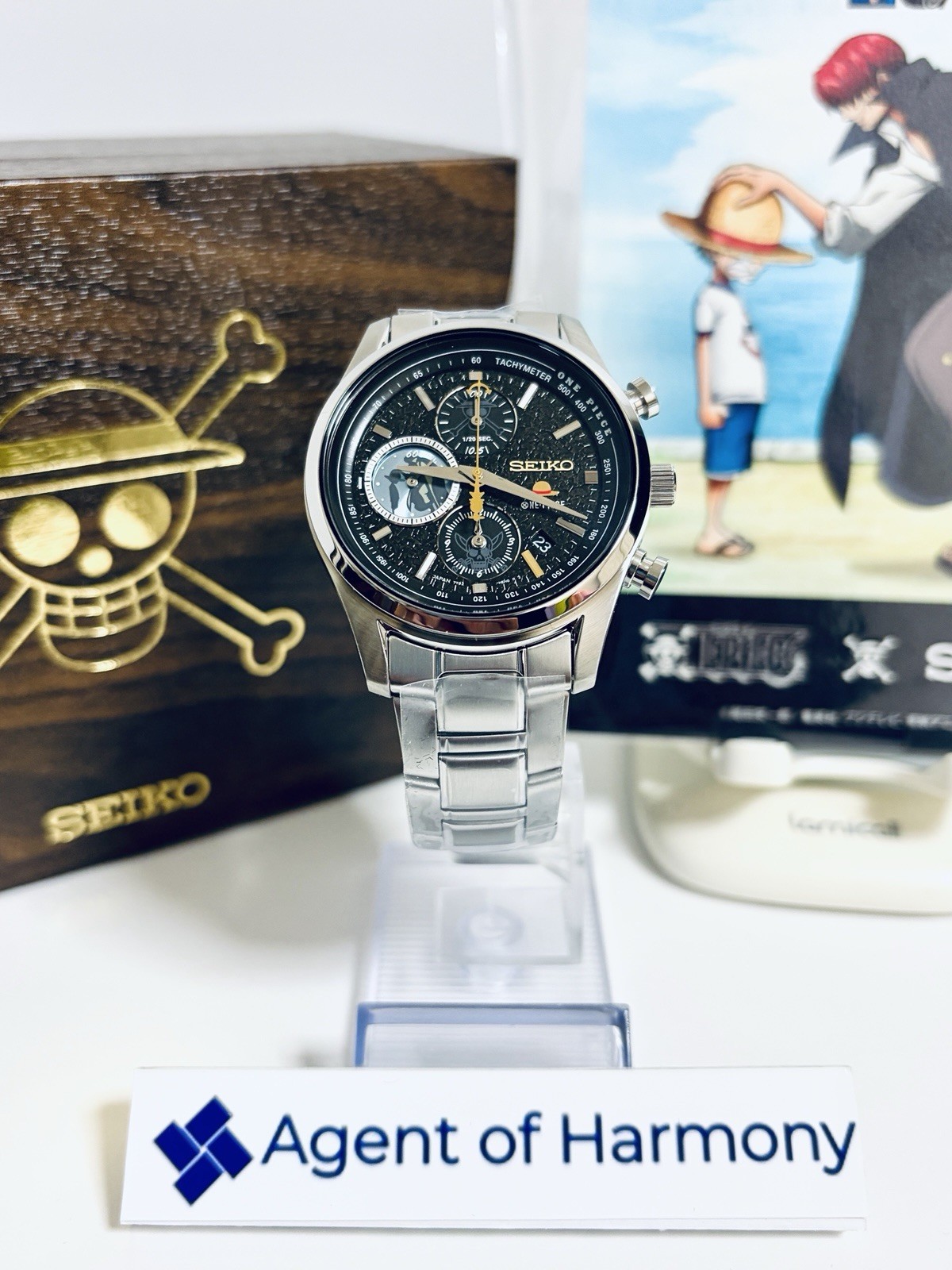 Seiko One Piece 25th Anniversary Limited Watch 7T92-HDN0 Japan Unused