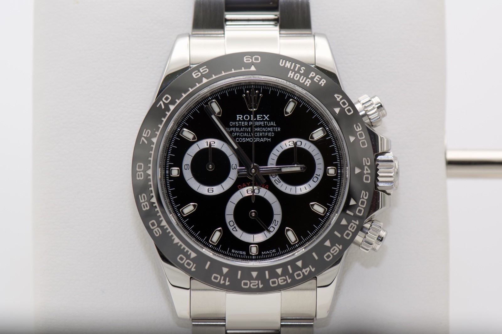 Rolex Cosmograph Daytona Men’s Black Watch – 116500LN