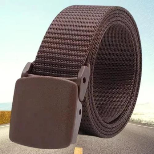 Automatic Bucklelight Comfortable Non-metal Military Nylonbelt Outdoor Hunting M