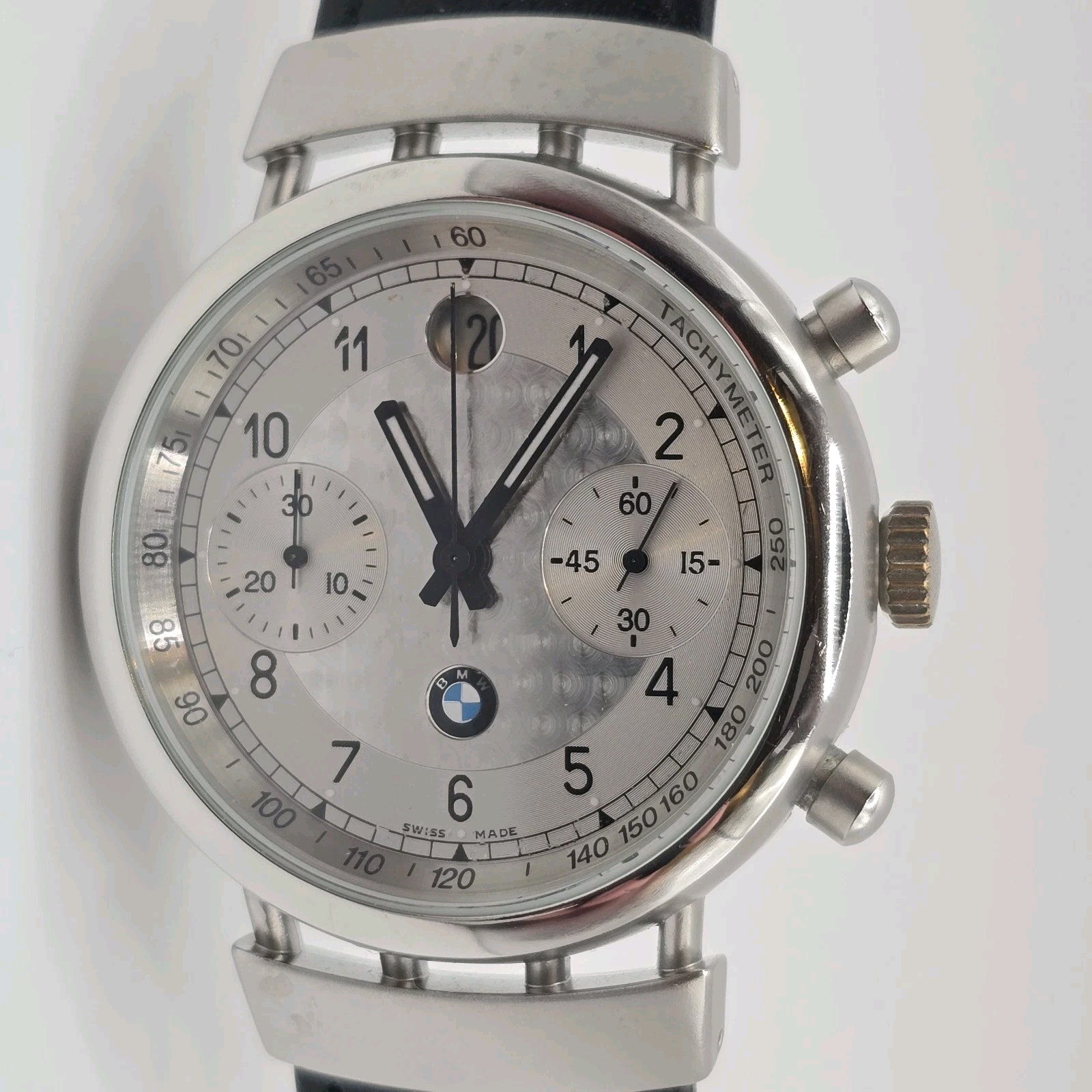 BMW 328 Mille Miglia Automatic Chronograph Watch Swiss Made 37mm