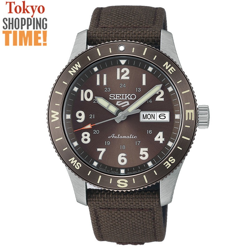 Seiko HDB009J 5 Sport Field Series Automatic Mechanical Stainless Men Watch NEW