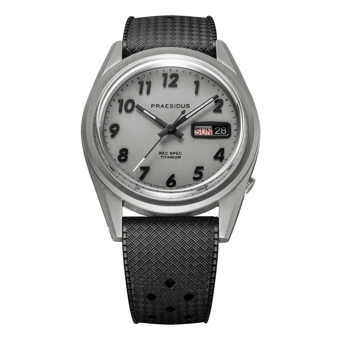 Praesidus REC SPEC Automatic Titanium Day-Date Full Light Military Men’s Watch