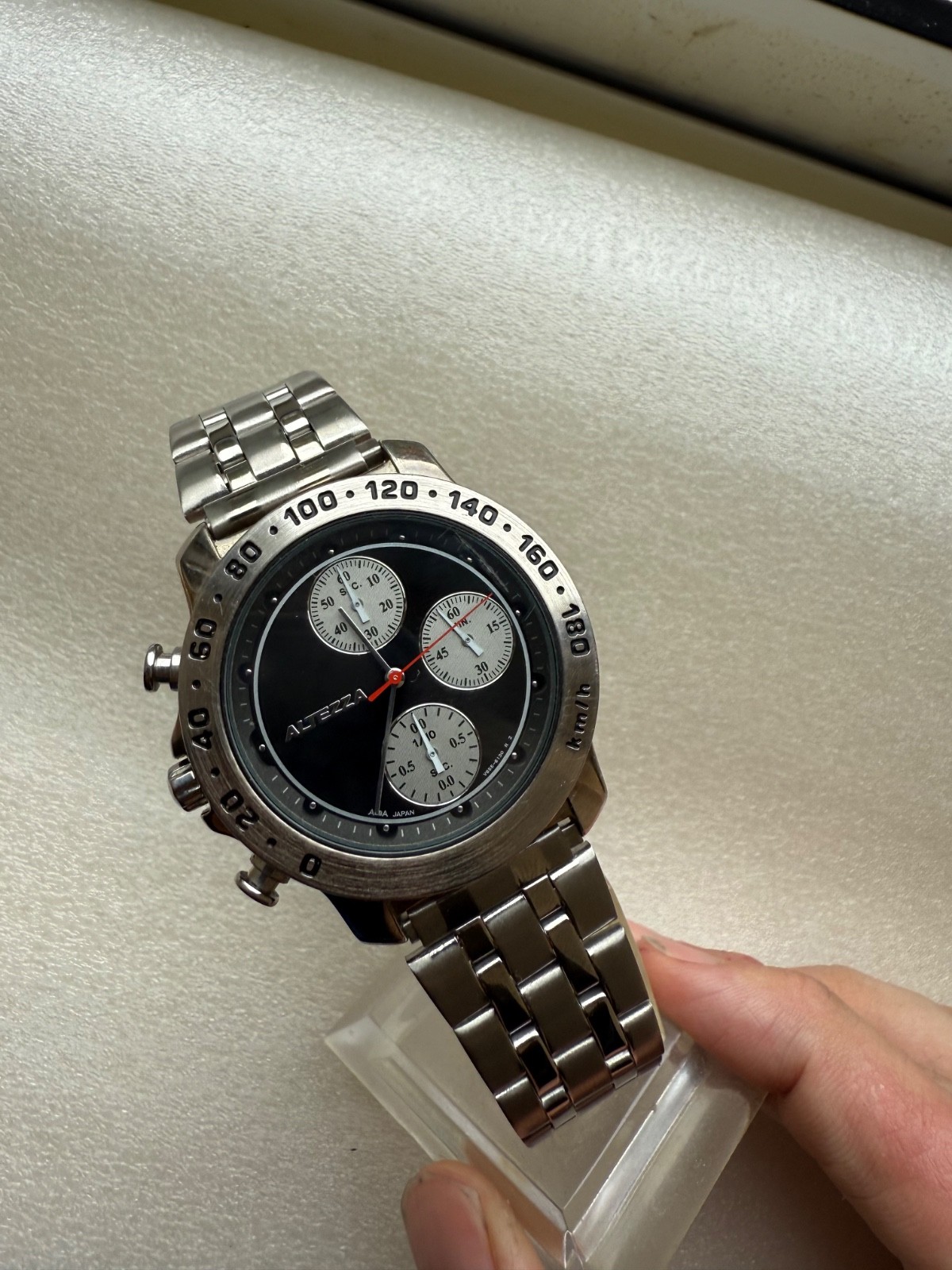 TOYOTA ALTEZZA CHRONOGRAPH NETZ WRIST WATCH RARE IS300 SXE10 TRD TOM’S RARE JDM