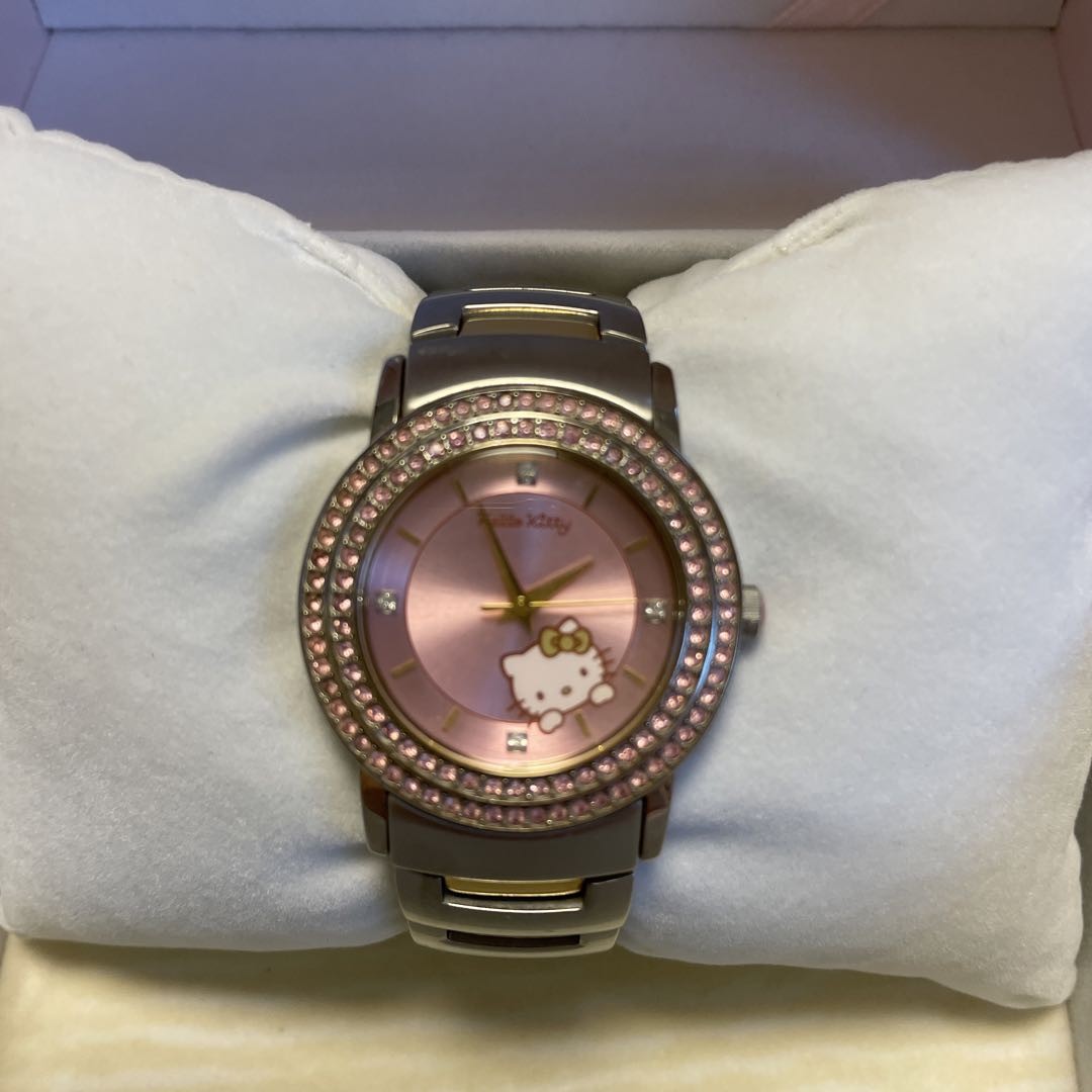 Sanrio Hello Kitty Analog Quartz Women Celebrity Watch Original Jewelry Limited