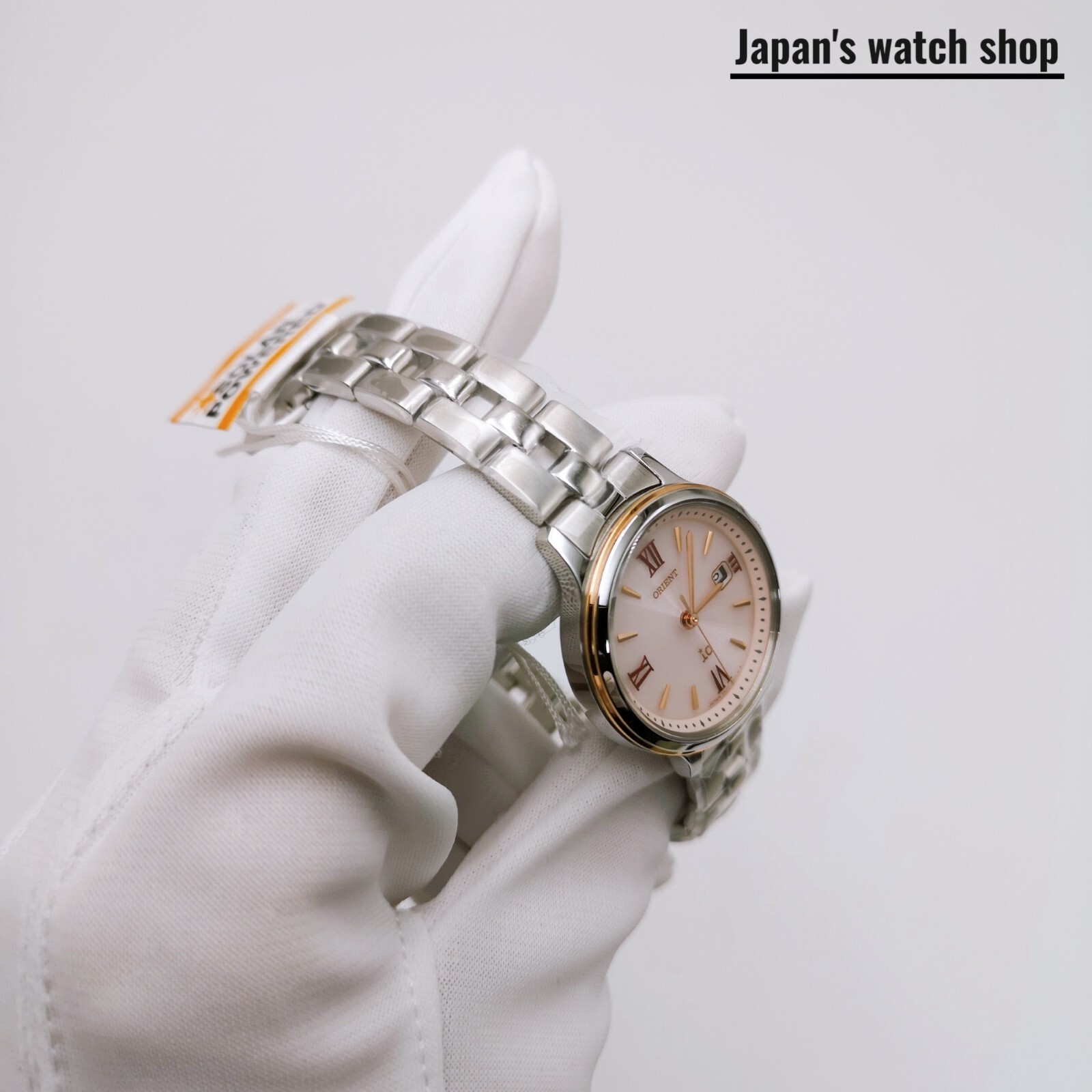 ORIENT iO NATURAL & PLAIN LIGHTCHARGE RN-WG0006P Pink Women’s Watch New in Box