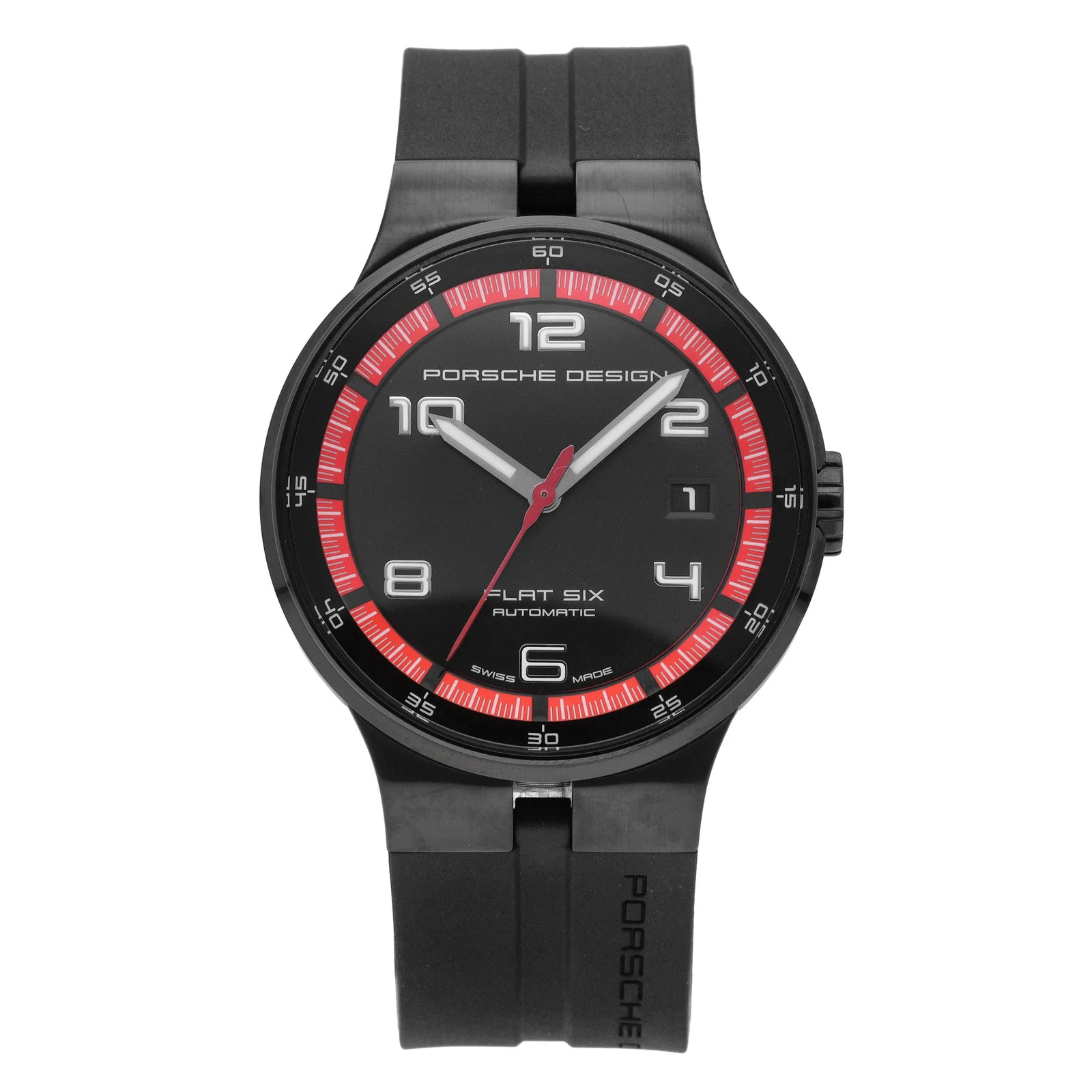 Porsche Design Flat Six 40mm Black Dial Automatic Men’s Watch P.635143441254