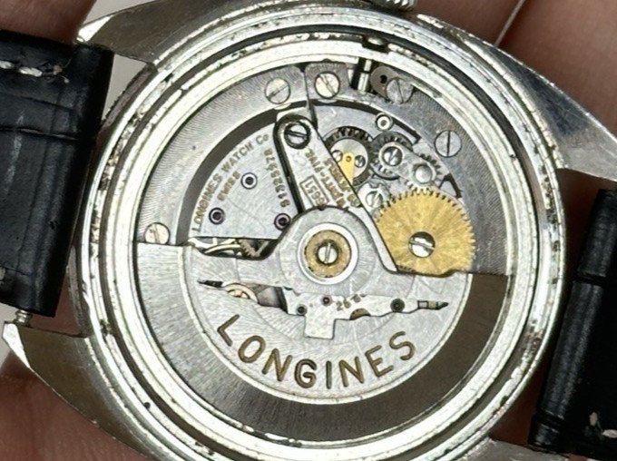 1969 Longines Admiral Automatic Ref 2310 Cal 6651 25J 35mm Swiss Watch Vintage