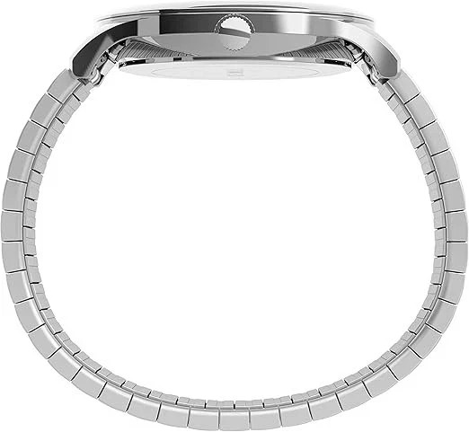 Timex Easy Reader White Dial Men’s Slim Watch 40mm Indiglo WR 50M TW2U39900