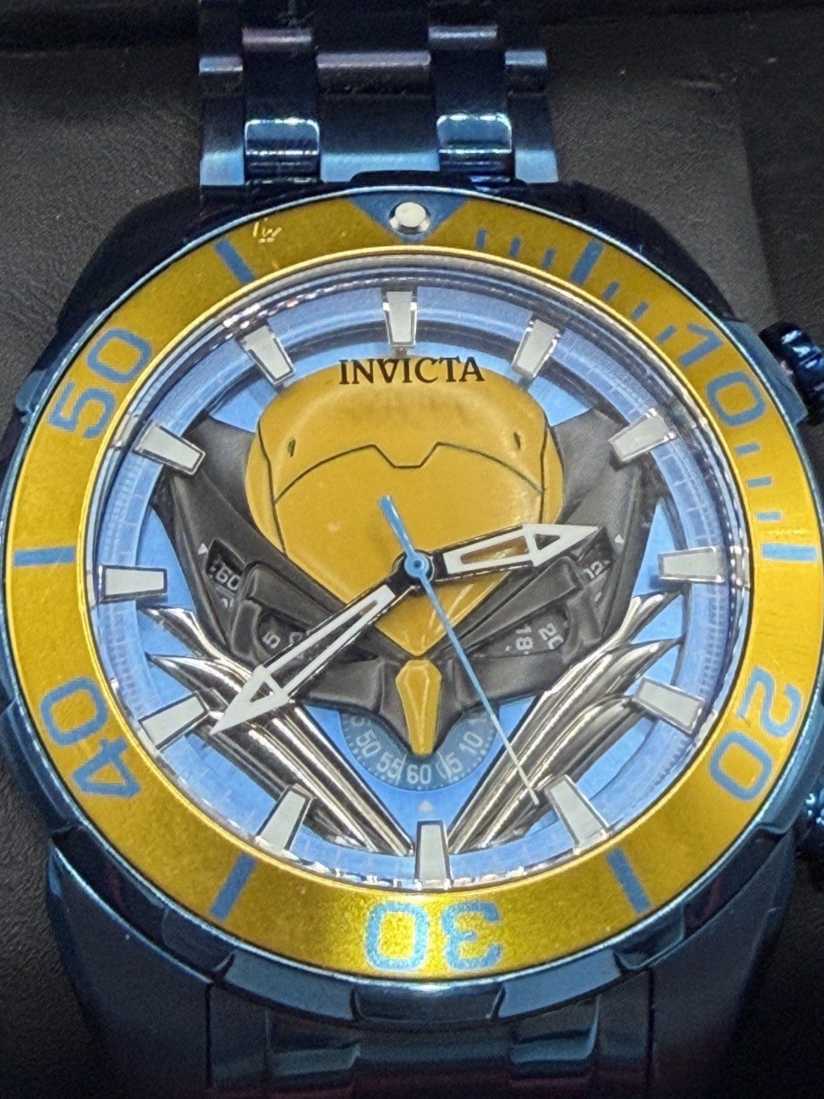 Invicta Marvel X-Men Wolverine Watch Limited Edition With Box + Papers Clean