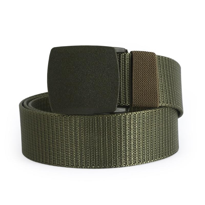 Automatic Bucklelight Comfortable Non-metal Military Nylonbelt Outdoor Hunting M