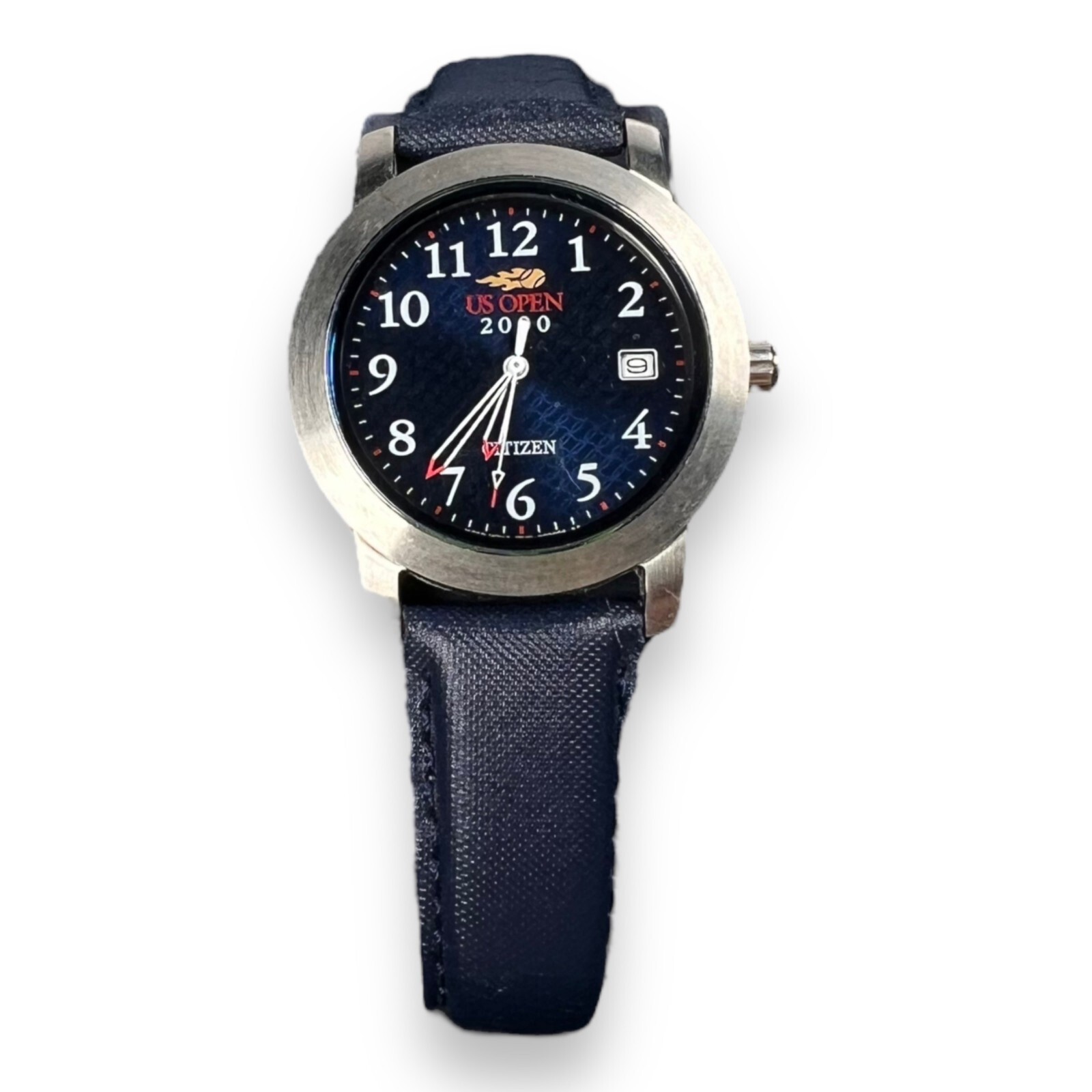 Citizen Limited Edition US Open 2000 Navy Genuine Leather Band Watch