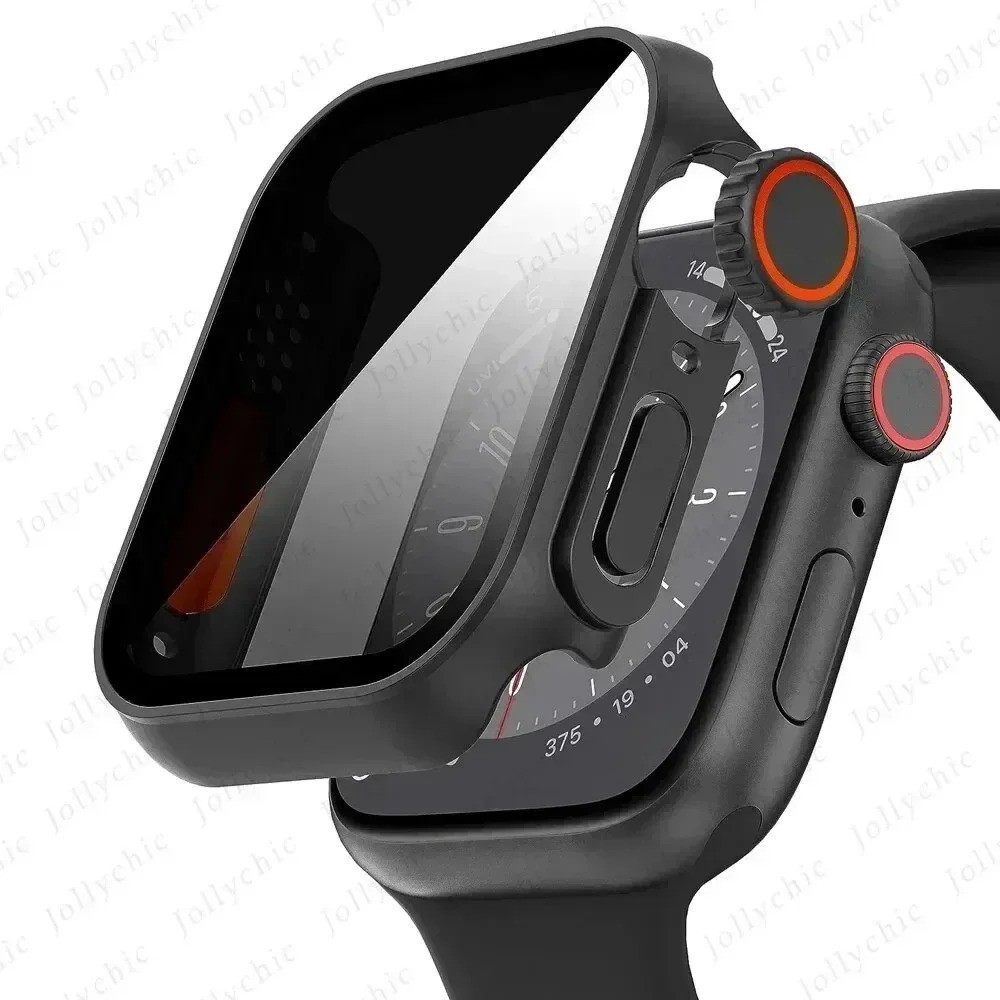 For Apple Watch Series 9 8 7 6 5 4 SE2 SE 44mm 45mm Case Cover Screen Protector