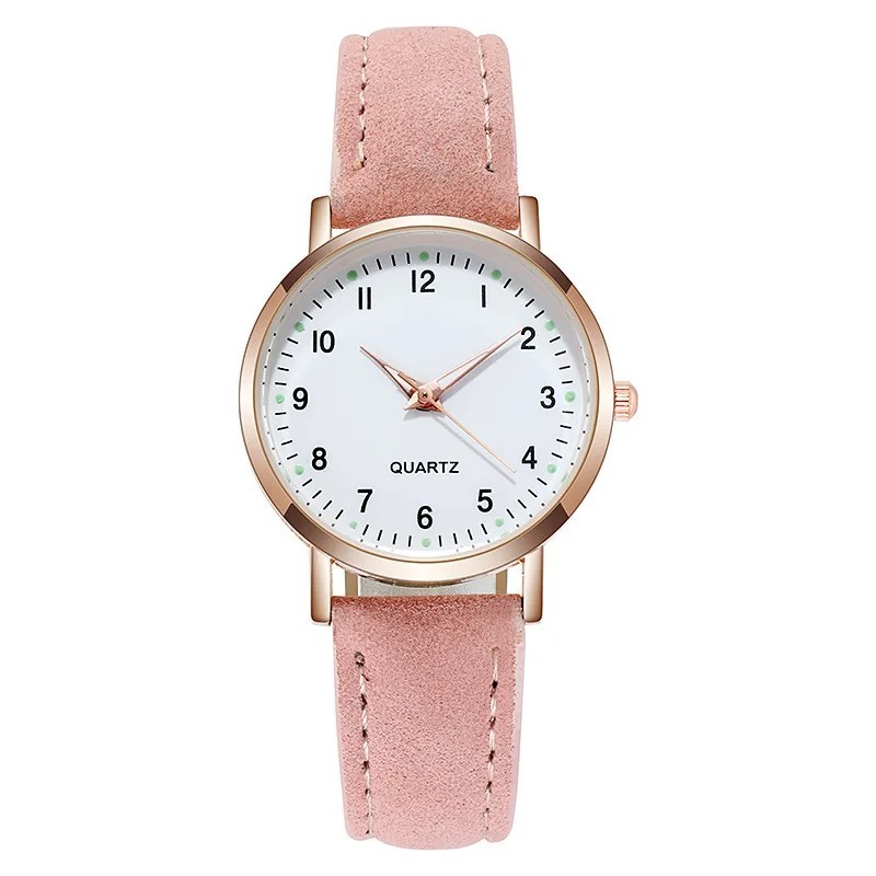 Fashion Watch Leather Strap Quartz Wristwatch For Ladies Women Girls Gift | UK