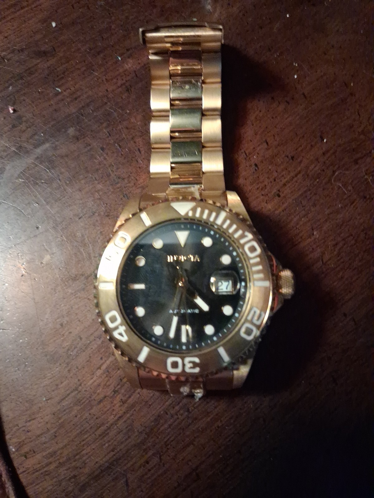 Invicta Pro Diver Automatic Black Dial Men’s Watch Item No. 27306