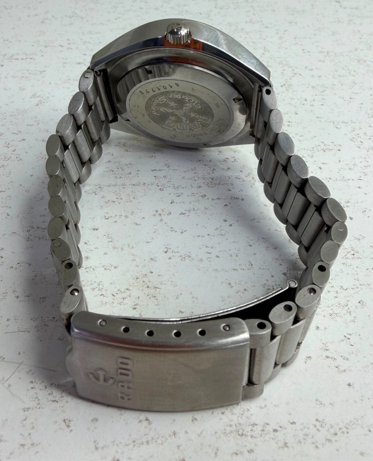 Vintage RADO Starfire Day Date Automatic 25 Jewels Swiss Men’s Watch 5300H