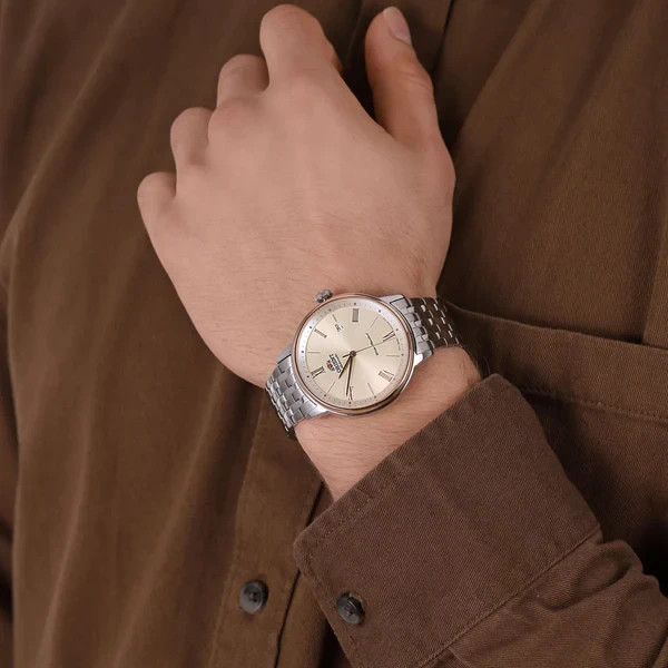 Orient Contemporary Automatic Champagne Dial Men’s Watch RA-AC0J01S10B