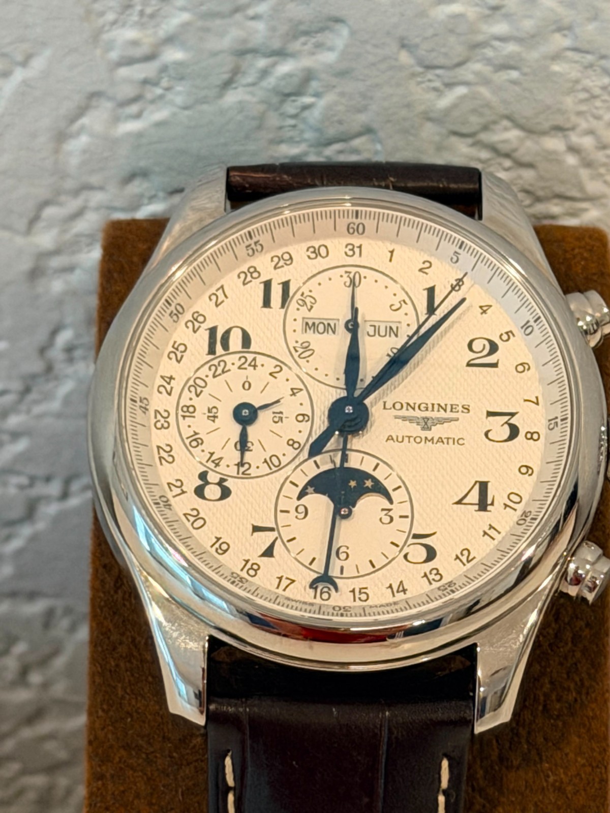 Longines Master Collection Chrono Moonphase 40mm Men’s Watch L2.673.4.78.3