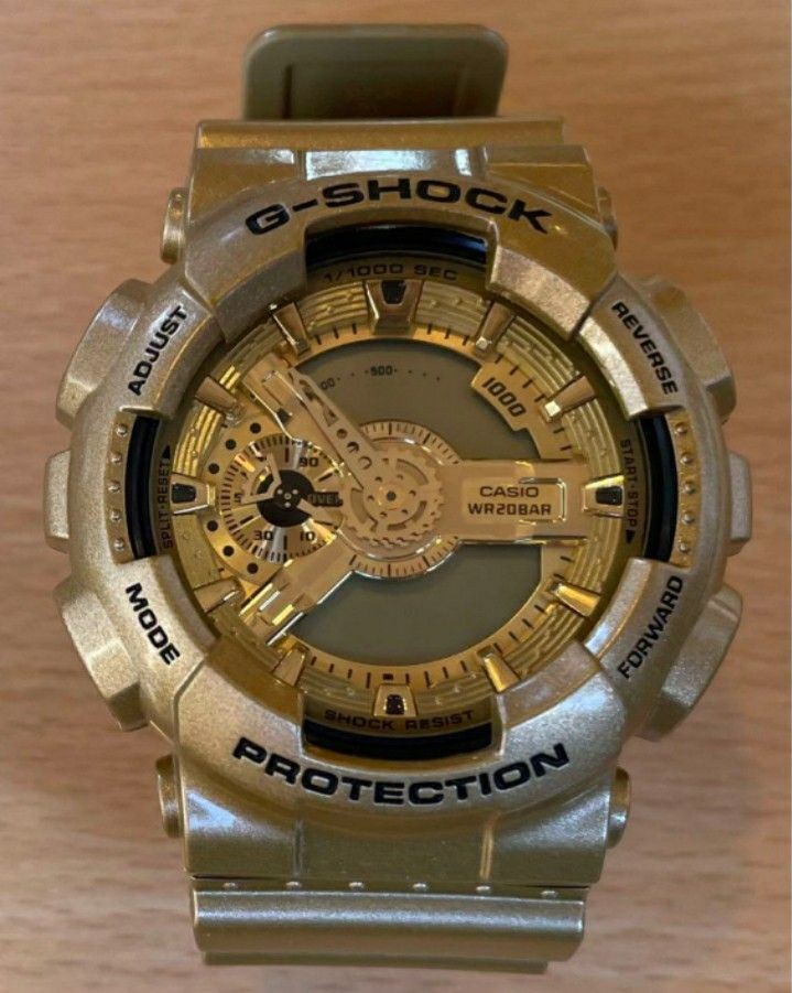 Limited Edition CASIO G SHOCK Crazy Gold