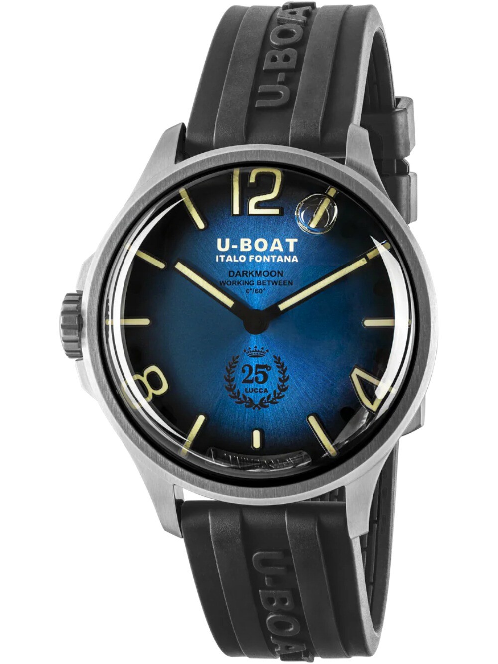 U-Boat 2029 Mens Watch Darkmoon Anniversary Capsoil 46mm 5ATM