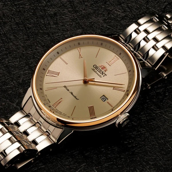 Orient Contemporary Automatic Champagne Dial Men’s Watch RA-AC0J01S10B
