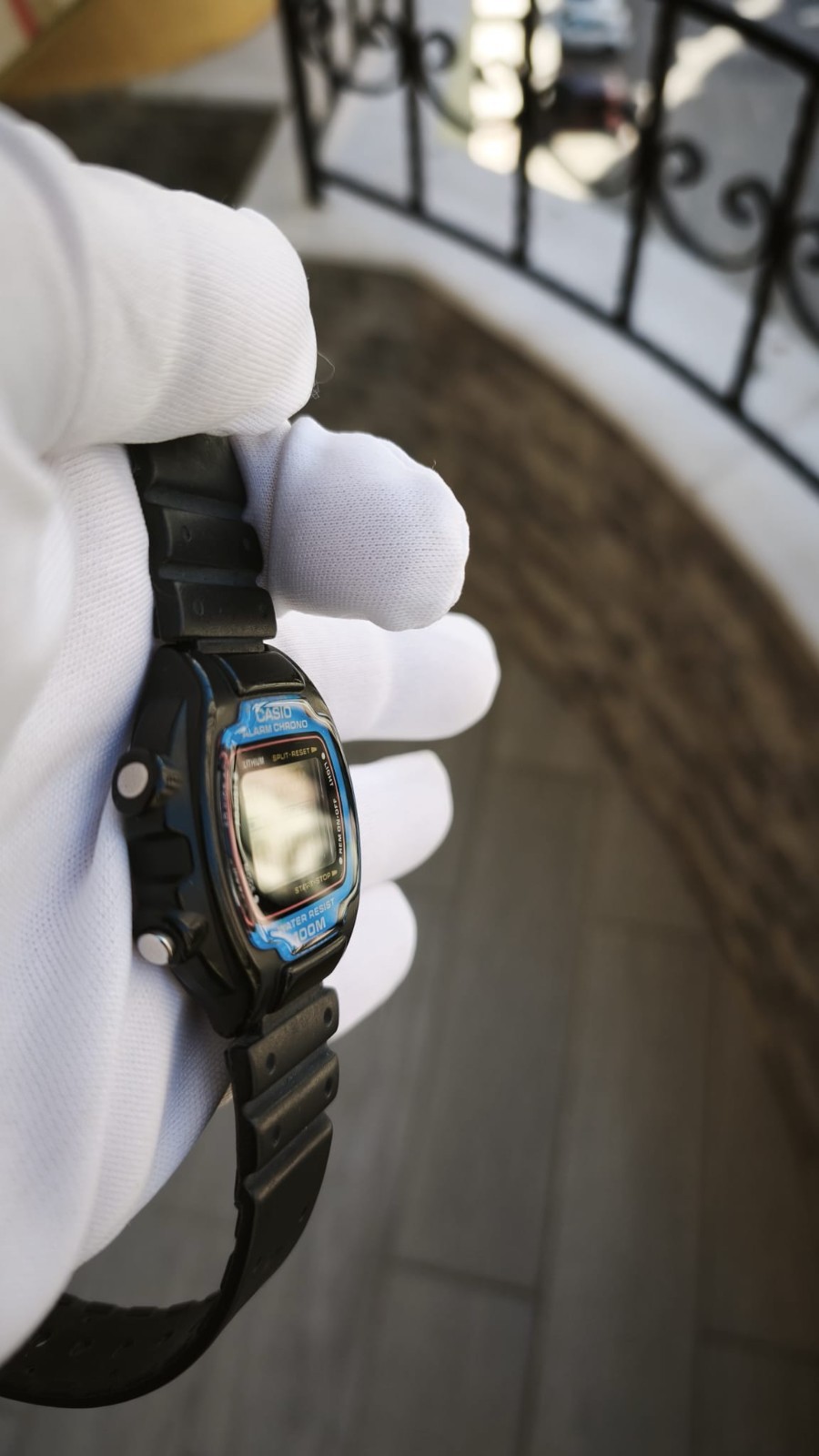 Casio Lithium Alarm Chrono Module1000 W-726 Digital Vintage Watch
