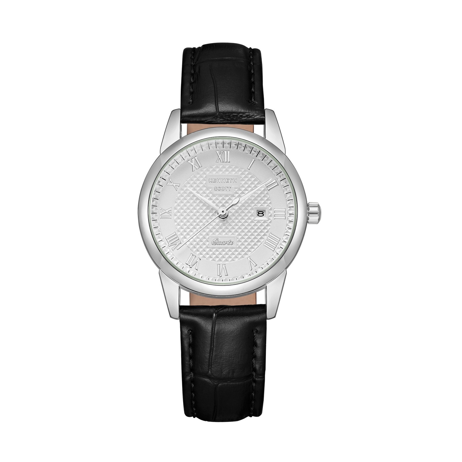 Kenneth Scott Women’s Analog Watch | White Dial, 32mm, 30 m (3 ATM)