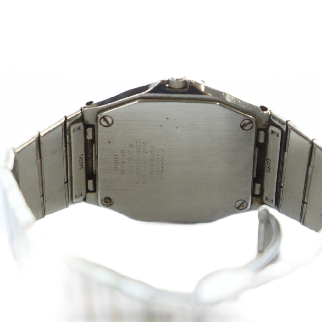 CITIZEN 2730-273052 LEOPARD Watch Quartz Logo Silver Color From Japan