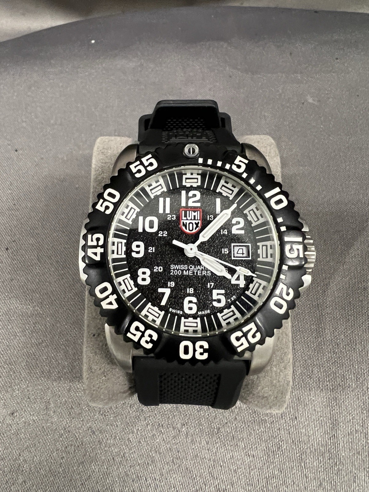 Luminox 3150 Navy Seal Steel Colormark Tactical Watch Stainless Steel 200m