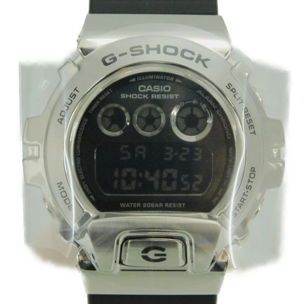 CASIO G SHOCK GM 6900 1AJF Quartz Battery Powered Digital Resin Stainless Steel
