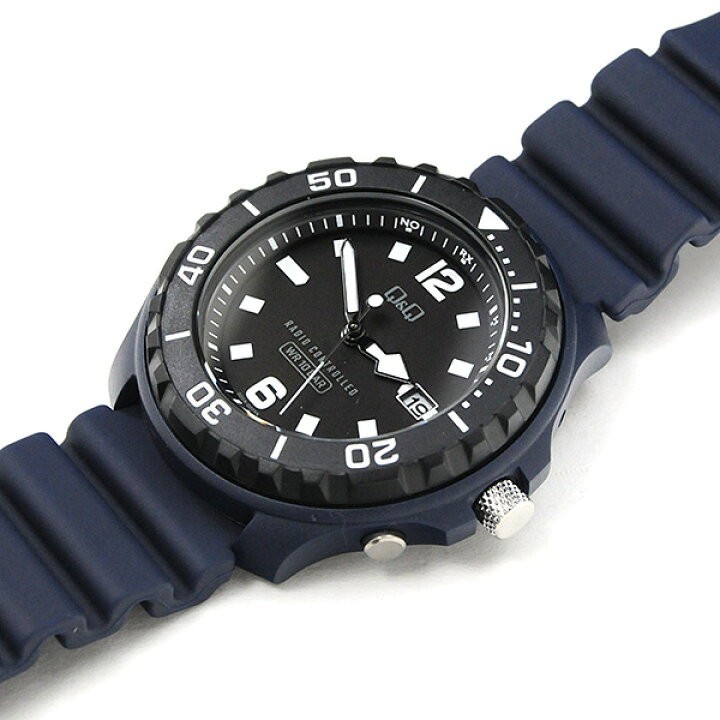 CITIZEN Watch Q&Q D02A-002VK Analog Solar Waterproof Date Urethane Band Japan