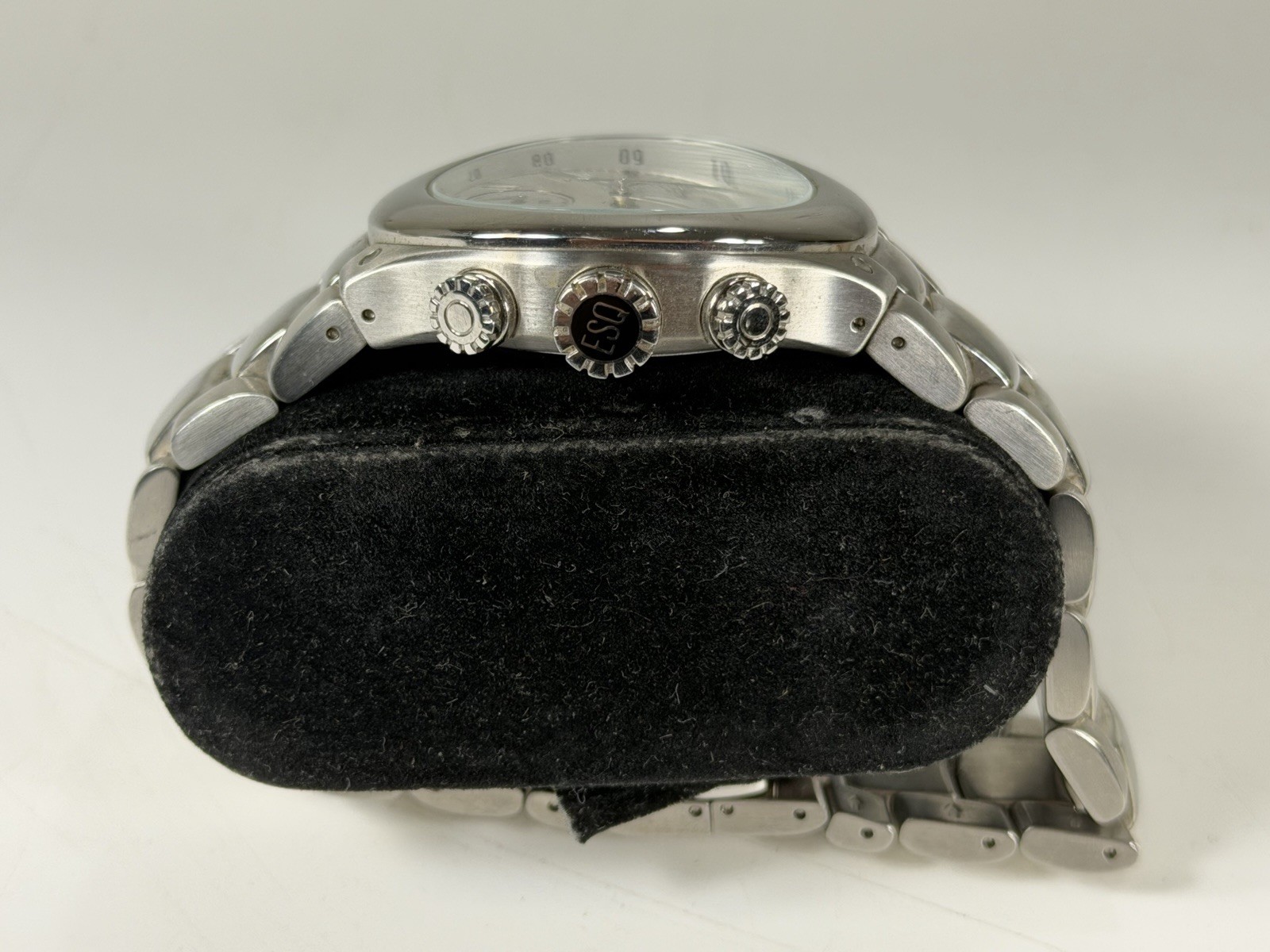 ESQ by Movado Centurion E5262 Men’s Stainless Swiss Chronograph 38mm Wristwatch