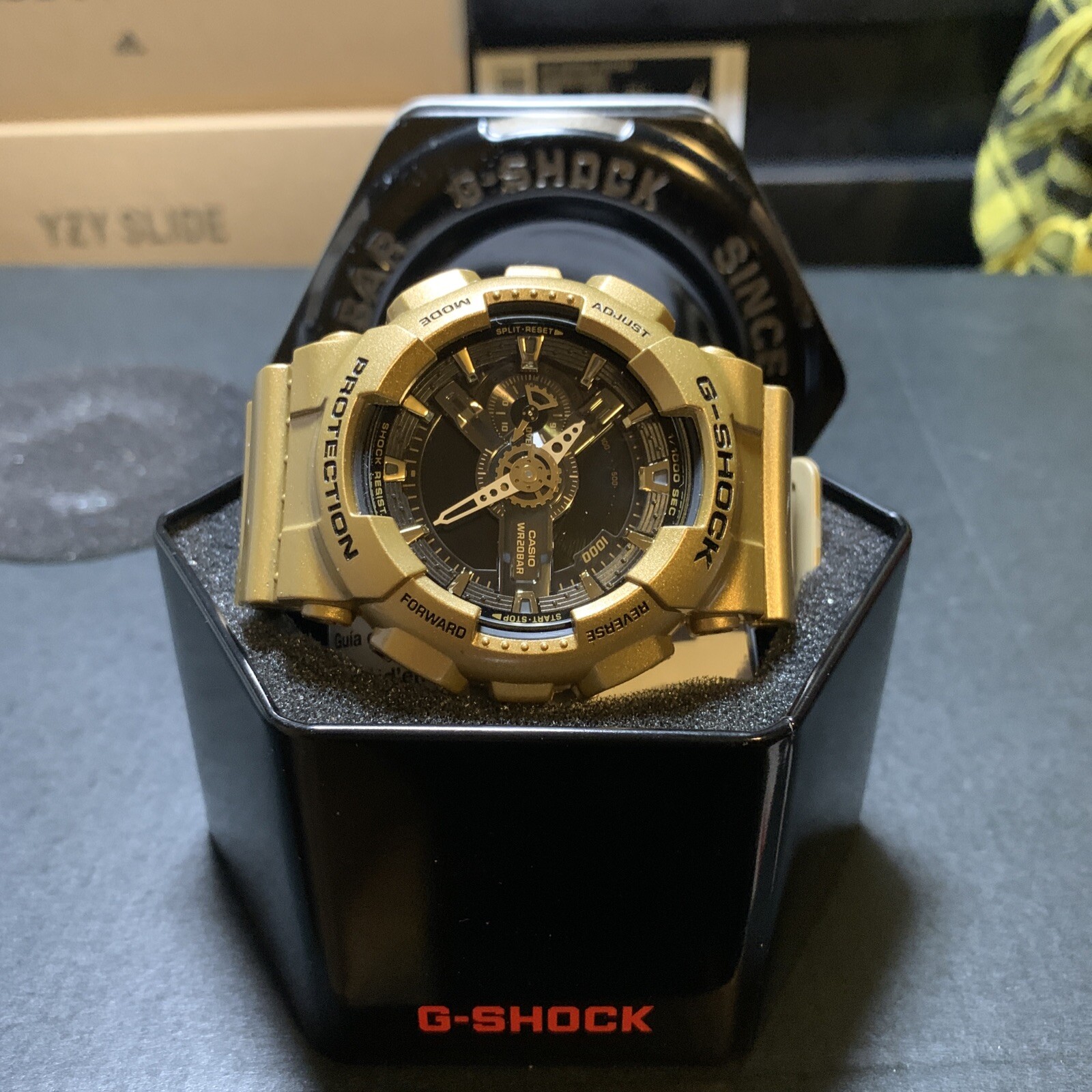 Casio G-Shock 51.2mm Gold Resin Men’s Wristwatch