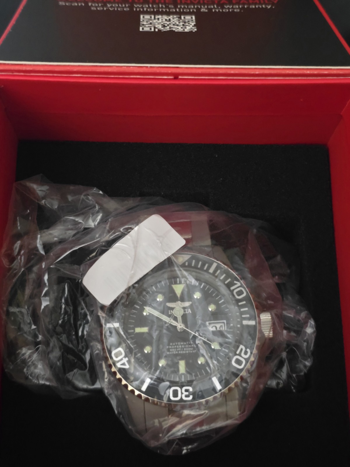 Invicta Pro Diver Automatic Solid Titanium 45mm Men’s Watch 0420 New With Box