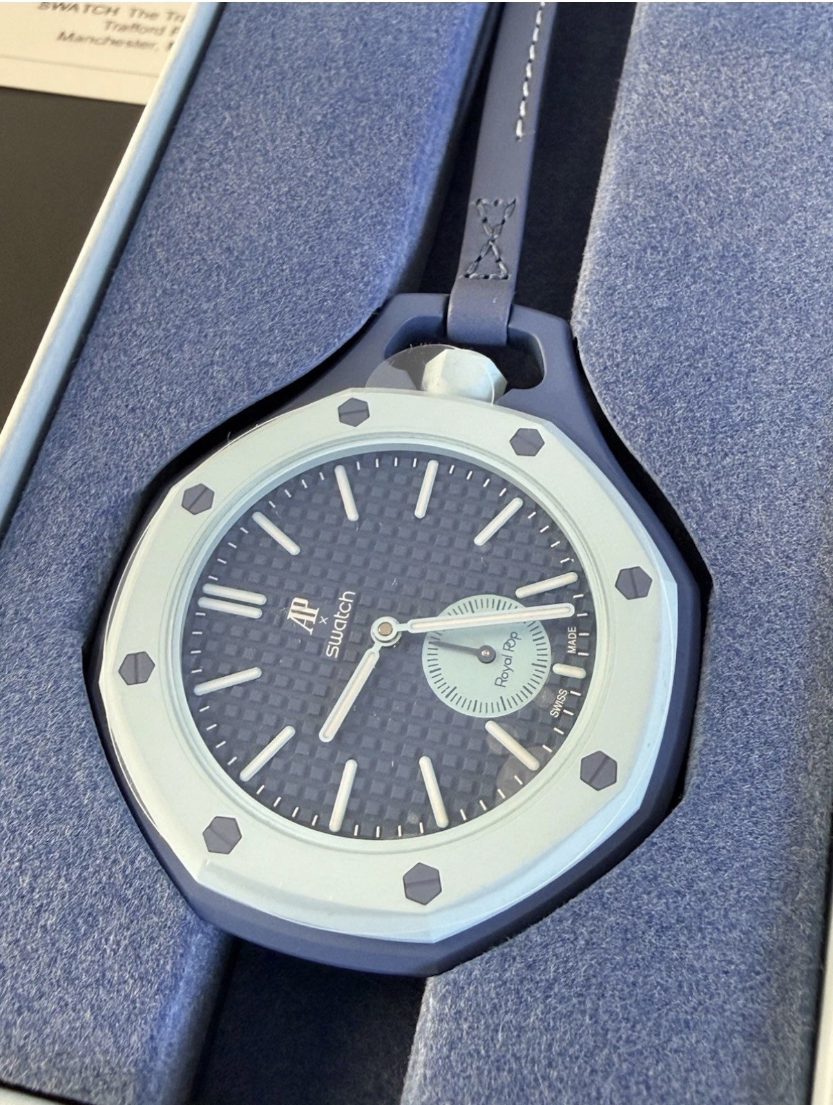 Swatch x Ap Lan Ba AUTHENTIC!! (UPDATED DESIGN) Brand New In Box with Receipt